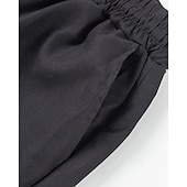 cheap Cargo Pants-Men&#039;s Cargo Pants Trousers Drawstring Elastic Waist Multi Pocket Plain Wearable Outdoor Daily Camping &amp; Hiking Fashion Classic Black Brown