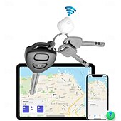 cheap Security Sensors &amp; Alarms-Smart GPS Tracker Item Locator Works with Find My APP Anti Lose Device Alarm Tag Kids Pet Luggage Key Finder