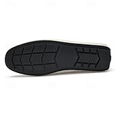 abordables Chaussures sans lacets &amp; mocassins-Mocassins en daim beige pour hommes avec boucle, légers et flexibles, parfaits pour une tenue de bureau décontractée, des soirées sociales et des journées de détente
