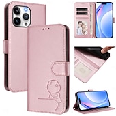 levne Pouzdra pro iPhone-telefon Carcasă Pro Samsung Galaxy iPhone 16 Pro Max Plus iPhone 16 iPhone 16 Plus iPhone 16 Pro Max iPhone 15 iPhone 15 Pro Max iPhone 15 14 Pro Max Plus Pouzdro na peněženku se stojánkem Zip