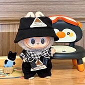 cheap Dolls Accessories-Clothes for 17cm Doll (No Doll) 17cm Doll Outfits Set with Accessaries Stylish Dress-Up Set for La Boo-Boo