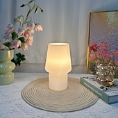 abordables lampe de chevet-Lampe de table à LED moderne, lampe de chevet blanc chaud, applicable au salon, à la chambre à coucher, au bureau, à la table de chevet et à la bibliothèque