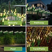 levne Zahradní osvětlení-2ks solární světluška zahradní světlo bublina rákos kymácející se trávník světlo pro terasu dvůr verandu garáž chodník sváteční krajinná dekorace