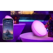 cheap Bedside Lamp-Beside Lamp White &amp; Colour Ambiance Smart Portable Light With Bluetooth