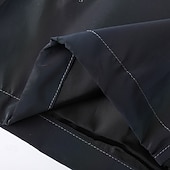 levne Sportovní bunda-Pánské Reflexní bunda Sporty a outdoor Denní Reflexní Rüzgarlık Kapsy Kapuce Jaro &amp; podzim Pevná barva Aktivní Módní Mikina Standardní Šedá Saka