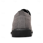 preiswerte Formell-Braune Derby-Schuhe aus hochwertigem Rindsleder für Herren mit glattem Kunstleder-Finish – klassisches Schuhwerk fürs Büro, formelle Anlässe und den Alltag