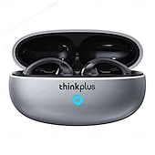 baratos Auscultadores TWS True Wireless-Fones de ouvido sem fio Lenovo XT83II Bluetooth 5.3 com design de clipe de orelha, controle por toque, chamada HD com microfones, fones de ouvido esportivos