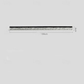 cheap Ceiling Lights-Italian-Style Minimalist Linear LED Ceiling Light, Sleek for Corridor/Entryway