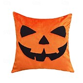 olcso Díszpárnahuzatok-1 db bársony párnahuzat, halloween négyzet alakú, hagyományos klasszikus