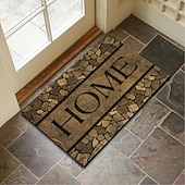 halpa Oviset-Puutyylinen ovimatto keittiömatto lattiamatto liukastumisenestomatto öljynkestävä matto sisä- ja ulkokäyttöön makuuhuoneen sisustus kylpyhuoneen matto sisäänkäynnin matto