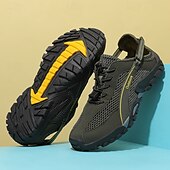 billige Sneakers til herrer-herresko for utendørs bruk – høytytende og slitesterke nettingsko for fotturer, terrengløping og utendørssport
