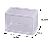 cheap Dolls Accessories-Acrylic Clear Display Case Box Dustproof Protection Showcase Cube Collectibles Show Box