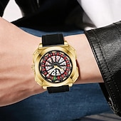 Χαμηλού Κόστους Ρολόγια Quartz-va va voom μάρκας πρωτότυπο περιστρεφόμενο ρολόι πυξίδας μοντέρνο νυχτερινό φως με μηχανισμό σιλικόνης χαλαζία, πολυτελή ρολόγια αναψυχής και αθλητισμού