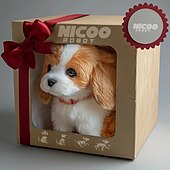 economico Animali di peluches-Robot cane, il mio cucciolo robot realistico, giocattolo interattivo che cammina, abbaia e scodinzola, peluche per bambini. &amp;Giocattolo robotico realistico per adulti che si comporta come un vero