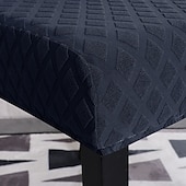 cheap Chair Cover-Waterproof Dining chair Cover For Home Polar Fleece Fabric Chair Cover Stretch Slipcovers Seat Chair Covers