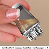 economico Cura Personale &amp; Salute-Pettine massaggiante per il cuoio capelluto con applicatore per oli essenziali, erogatore di siero liquido per capelli, strumento per la cura del cuoio capelluto contro la caduta dei capelli, mini