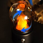 abordables 123496-1 ampoule rétro veilleuse flamme sautante chambre chevet sommeil lumière LED lumière USB charge et branchement double usage bureau atmosphère lumière Halloween Noël vacances atmosphère lumière