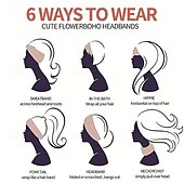 economico Forniture per eventi e feste-Fasce per capelli da yoga da donna, confezione da 4, fasce elastiche per capelli sportive che assorbono il sudore, fasce elastiche per la testa da allenamento per lo stile europeo e americano