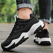 preiswerte Sneaker für Herren-Olivgrüne Wander-Sneaker für Herren – strapazierfähige Outdoor-Wanderschuhe mit atmungsaktivem Mesh und robuster Sohle für Trail-Walking, Camping und den täglichen Gebrauch im Freien