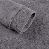 economico felpe in pile-Per uomo Felpa con cappuccio e zip Felpa con cappuccio Felpa con zip Felpa con cappuccio in pile Nero Verde militare Grigio Con Cappuccio Semplice Con zip Tasca Frontale Zip a un quarto Sport