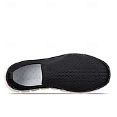 economico Sneakers da uomo-scarpe slip-on da uomo in similpelle beige con inserti in mesh – scarpe comode, leggere e traspiranti per l&#039;uso quotidiano, i viaggi e le attività rilassanti del fine settimana