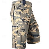 baratos Partes inferiores-Homens Calça Cargo Calças de Trilha calças de caminhada Ao ar livre Normal Secagem Rápida Leve Elástico Respirável Calção Calças Capri Verde Tropa Azul Tênis Golfe Corrida S M L XL XXL