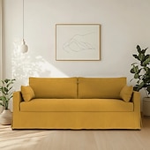 baratos Cobertura de Sofa-Capa de sofá 100% algodão adequada para capas acolchoadas de sofá Hyltarp