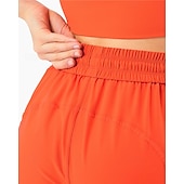 levne Jóga kalhoty a Bloomers-Dámské Fitness kalhoty Kalhoty na pilates Kalhoty na jógu S kapsami Ochrana proti slunci Lehká váha Vysoký pas Tělocvična Pilates Zumba Spodní část oděvu Pevná barva Tmavě šedá Černá Růžová Podzim