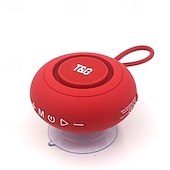 cheap Tool Accessories-Portable Mini Bluetooth Speaker Portable Suction Cup Fixed Wireless Small Sound,TF Card, FM Radio, TWS Sound Bluetooth Outdoor Carry Riding Sports Hanging Bag