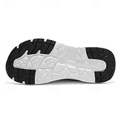 Χαμηλού Κόστους Ανδρικά Sneakers-Ανδρικά πλεκτά mesh αθλητικά παπούτσια με μπλε σόλα σε αντίθεση – ελαφριά και αναπνεύσιμα αθλητικά παπούτσια για τρέξιμο, καθημερινή προπόνηση, ταξίδια στην πόλη και ενεργό τρόπο ζωής.