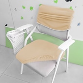 cheap Chair Cover-Waterproof Dining chair Cover For Home Polar Fleece Fabric Chair Cover Stretch Slipcovers Seat Chair Covers