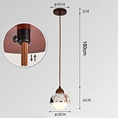 economico Luci a sospensione-Lampadario a sospensione in pietra gialla con foro giapponese wabi-sabi, minimalista, da bancone da bar per cucina, plafoniere