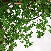 levne Umělé rostliny a zeleň-Umělá závěsná rostlina 90 cm (35,4 palce) z umělé zeleně, girlanda z plastových listů pro domácí dekoraci, umělá vlečná rostlina na zakrytí potrubí, dekorace do obývacího pokoje