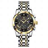 preiswerte Quarz-Uhren-813 männer multifunktionale neue uhr männer nacht licht uhr wasserdicht mode quarz herren uhr