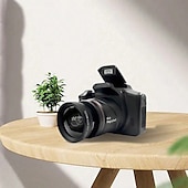 cheap Digital Camera-16-Megapixel Digital Camera With 1080P 16X Zoom Digital Image Stabilization Includes 600mAh battery 2.4-Inch Removable Lens Home Video Camera Maximum 128GB
