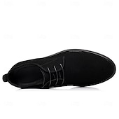 preiswerte Formell-Braune Derby-Schuhe aus hochwertigem Rindsleder für Herren mit glattem Kunstleder-Finish – klassisches Schuhwerk fürs Büro, formelle Anlässe und den Alltag