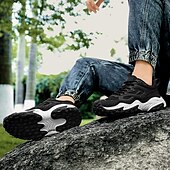 preiswerte Sneaker für Herren-Olivgrüne Wander-Sneaker für Herren – strapazierfähige Outdoor-Wanderschuhe mit atmungsaktivem Mesh und robuster Sohle für Trail-Walking, Camping und den täglichen Gebrauch im Freien