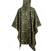 abordables Vestes imperméables-Homme Femmes Veste de randonnée Imperméable Extérieur Imperméable Coupe-vent Séchage Rapide Léger Tenues de randonnée Vêtements de randonnée Automne Imperméable Camping / Randonnée / Spéléologie