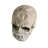 cheap Halloween Mask &amp; Props-Halloween Virus Mask For Adults Realistic Scary Costumes Latex Face Mask, Creepy Pandemic Horror Mask, Spooky Disease Outbreak Party Prop