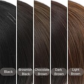 baratos Franjas-apliques de cabelo para mulheres com extensões de cabelo ralo 360 3d toppers apliques de cabelo para mulheres 360cover clip ins franjas falsas apliques de cabelo solução perfeita para atualização