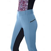 billiga Enkla Leggings-Dam Damasker Mode Träning Fullängd Hög midja Slät Bekväm Mjuk Hög Elasisitet Utomhus Semester Gata Marin Svart Vit Himmelsblå Sommar Vår Smal passform