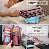 abordables Coques Samsung-téléphone Coque Pour Samsung Galaxy S25 Ultra A55 A35 A25 A15 5G A72 A52 A32 A22 A12 S10 Plus Étui Portefeuille avec Lanière Avec Dragonne Support TPU faux cuir
