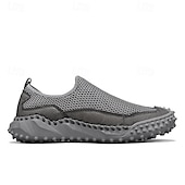billige Sneakers til herrer-Brune sportsandaler for menn med pustende nettingoverdel og sklisikker såle for strand og fotturer