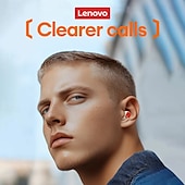 זול אוזניות אלחוטיות אמיתיות TWS-אוזניות Bluetooth Choice Lenovo LP26 V5.4 עם השהייה נמוכה ועם מגע חכם, אוזניות גיימינג עם הפחתת רעשים לשיחות HD