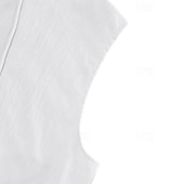 preiswerte Fitness Tank-Tops-Herren Tank Top Weste Unterhemd Ärmelloses Shirt Ärmellos Mit Kapuze Sommer Einfach Mode Designer Basic Knöpfe Urlaub Straße Ausgehen Schwarz Weiß Gelb Top T-Shirt für Herren