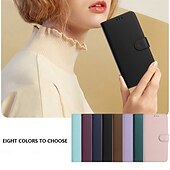 Недорогие Чехлы для iPhone-телефон Кейс для Назначение iPhone 16 Про Макс Плюс iPhone 15 14 Pro Max Plus iPhone 13 Pro Max Mini Кошелек для карт со стендом Магнитный Полная защита тела Ретро ТПУ Кожа PU