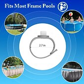 baratos Luzes Subaquáticas-10 peças de luzes solares para piscina rgb que mudam de cor, luzes solares para cerca, luzes noturnas para piscina, para festas de verão, piscina, jardim, iluminação e decoração
