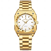 cheap Quartz Watches-Luxury Elegant Square Ladies Watch Waterproof Luminous Watch for Woman Stainless Steel Quartz Women&#039;s Watches