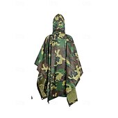abordables Vestes imperméables-Homme Femmes Veste de randonnée Imperméable Extérieur Imperméable Coupe-vent Séchage Rapide Léger Tenues de randonnée Vêtements de randonnée Automne Imperméable Camping / Randonnée / Spéléologie