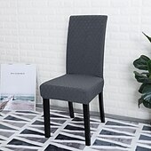 cheap Chair Cover-Waterproof Dining chair Cover For Home Polar Fleece Fabric Chair Cover Stretch Slipcovers Seat Chair Covers